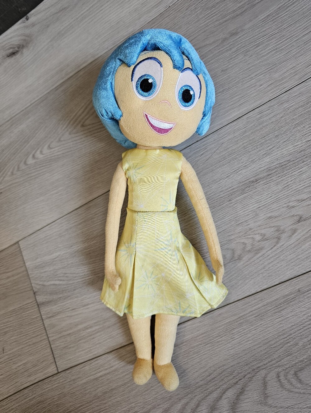Disney Store Inside Out Joy 14.5" Plush Doll